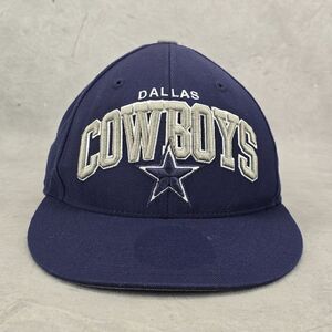 Vintage Dallas Cowboys Mitchell & Ness Cap 7 1/2 NFL Raised Script Logo Wool Hat